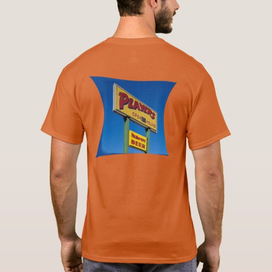 プレイヤー Tシャツ (裏面)