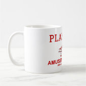 プレイランドアミューズメントパーク、ウィロー春、イリノイ コーヒーマグカップ (左)