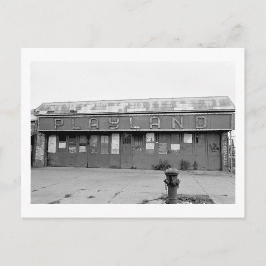 『プレイランドアーケード』(コニーアイランドNY)はがき ポストカード (正面)