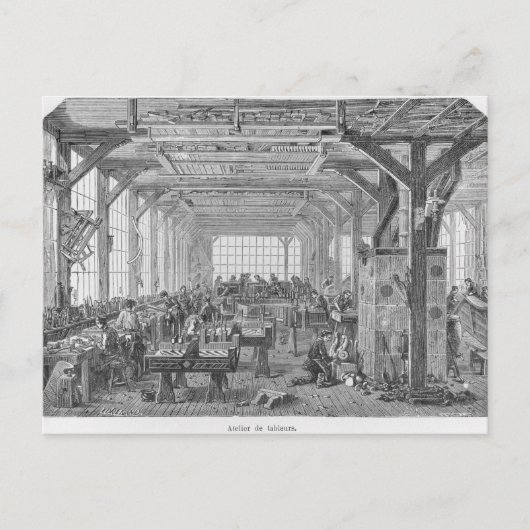 プレイルピアニーズメーカーのワークショップ ポストカード (正面)