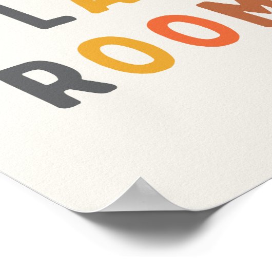 プレイルーカスタムムパーソナライズされたポスター&プリント ポスター (角)