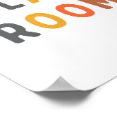 プレイルームポスター&プリントモダン標識 ポスター (角)