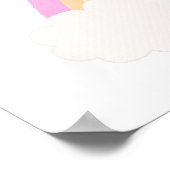 プレイルー遊ムザデイパステル遠くにレインボー ポスター (角)