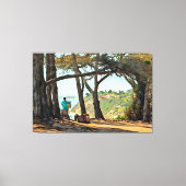 プレインエアーキャンバスアート キャンバスプリント (正面)