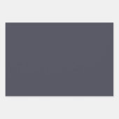 プレインオニックスプラチナムペイネズグレーシェード3トーン ラッピングペーパーシート (正面2)