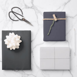 プレインオニックスプラチナムペイネズグレーシェード3トーン ラッピングペーパーシート