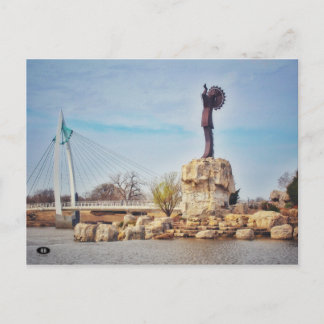 プレインズウエストビューのキーパー ポストカード