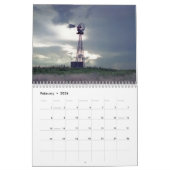 プレインズカレンダーの風車センティネル カレンダー (2月 2026)