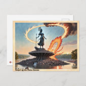 プレインズカンザスヴィンテージ旅行のキーパー ポストカード (正面/裏面)