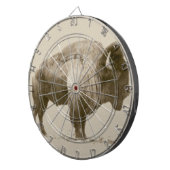 プレインズバイソン ダーツボード (正面右)