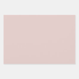 プレインダストマウベロスバニラピンクシェード3トーン ラッピングペーパーシート