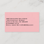 プレイントーク心理療法士モダン名刺 名刺 (裏面)