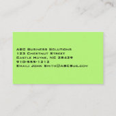 プレイントーク心理療法士モダン名刺 名刺 (裏面)