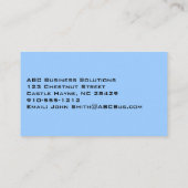 プレイントーク心理療法士モダン名刺 名刺 (裏面)