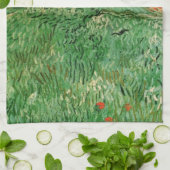 プレインニアオーバーズバイビンセント・ヴァン・ゴッホ キッチンタオル (折り畳み)