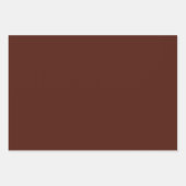 プレインパンチバーンプースマルーンシェード3トーン ラッピングペーパーシート (正面3)