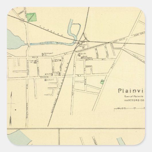 プレインビル、倉庫Pt、ウィンザー スクエアシール (正面)