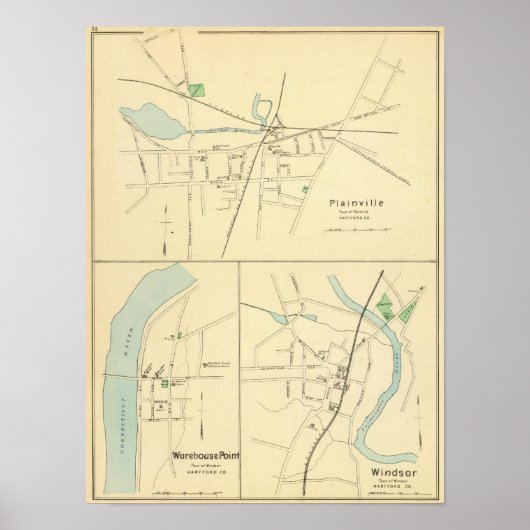 プレインビル、倉庫Pt、ウィンザー ポスター (正面)