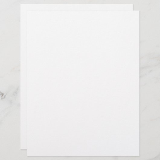 プレインホワイトカラースクラップブック作り紙 (正面/裏面)