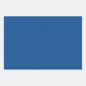 プレインボンディオランダイェールブルーシェード3トーン ラッピングペーパーシート (正面3)