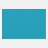 プレインボンディオランダイェールブルーシェード3トーン ラッピングペーパーシート (正面)