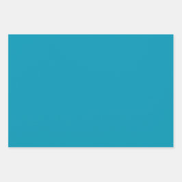 プレインボンディオランダイェールブルーシェード3トーン ラッピングペーパーシート