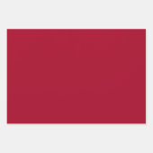 プレインマダーMIT MUレッドシェード3トーン ラッピングペーパーシート (正面3)