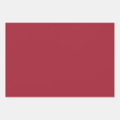 プレインマダーMIT MUレッドシェード3トーン ラッピングペーパーシート (正面)