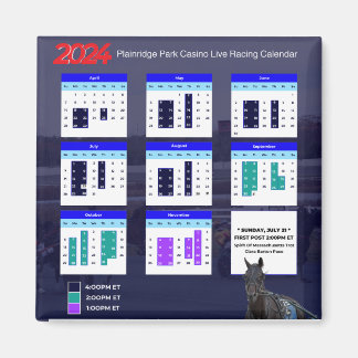 プレインリッジパークレースシーズンマグネット マグネット