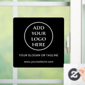 プレインロゴ事業会社企業のプロフェッショナル ウィンドウサイン (ホーム)