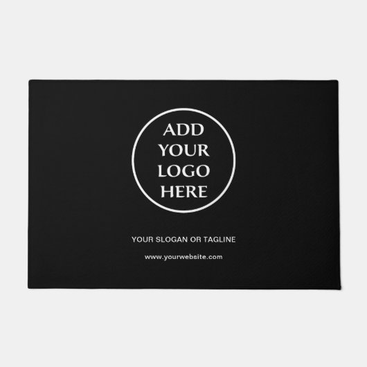 プレインロゴ事業会社企業のプロフェッショナル ドアマット (正面)