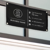 プレインロ企業のゴプロフェッショナル会社 横断幕 (ビルの外側)