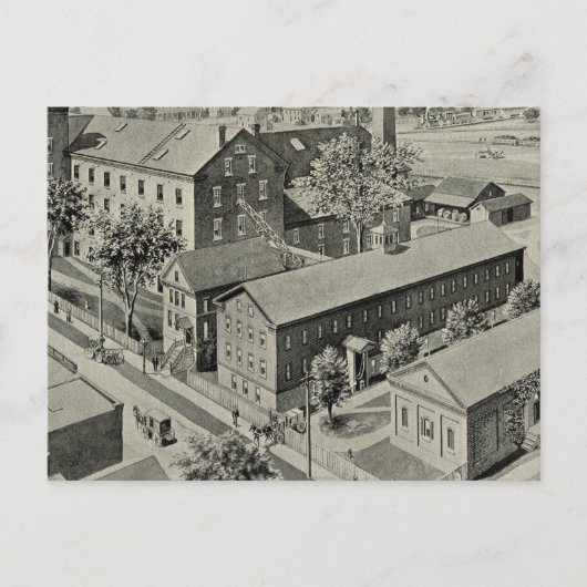 プレインヴィルコネチカットイラストレーション ポストカード (正面)