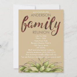 プレイ素朴ドアンドリーフカントリーファミリー懇親会 招待状