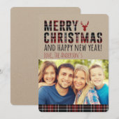 プレイ素朴ドクリスマスカード シーズンカード (正面/裏面)