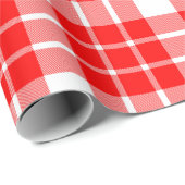 プレイ赤と白ド|大きいパターン|折り返し紙 ラッピングペーパー (ロールコーナー)