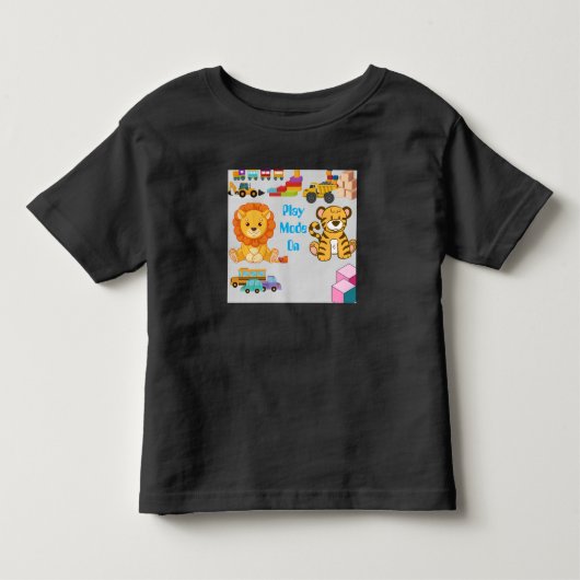 プレイ・モード・オン トドラーTシャツ (正面)