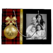 プレエレガントイド(写真付き)クリスマス ラージペーパーバッグ (裏面)