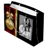 プレエレガントイド(写真付き)クリスマス ラージペーパーバッグ (裏面アングル)