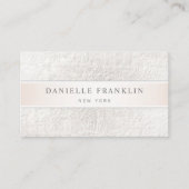 プレエレガントーンクレープ紙フェイクコッパストライプー 名刺 (正面)