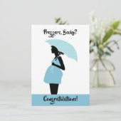 プレガカスタムーの祝いカード 招待状 (スタンド正面)