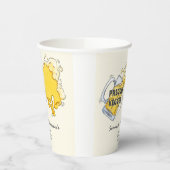 プレガーケガービール水カラー共同EDベビーシャワー 紙コップ (左)