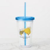 プレガーケガー水カラービール共同EDベビーシャワー アクリルタンブラー (正面)