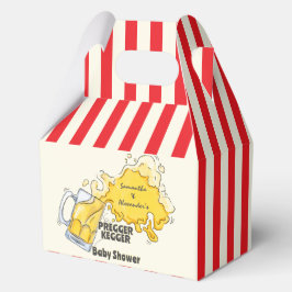 プレガーケガー水カラービール共同EDベビーシャワー フェイバーボックス