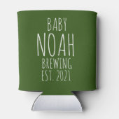 プレガーケガーcoed赤ちゃんシャワー缶クーラー、ベビー 缶クーラー (裏面)