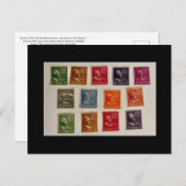 プレキーススタンプ収集はがき ポストカード (正面/裏面)