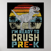 プレクの1日目のK前恐竜を粉砕する準備ができている ポスター (正面)