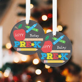 プレクプレスクールKeepsakeチョークボードカラフル オーナメント