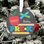 プレクプレスクールKeepsakeチョークボードカラフル オーナメント