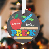 プレクプレスクールKeepsake Chalkboardの写真カラフル オーナメント